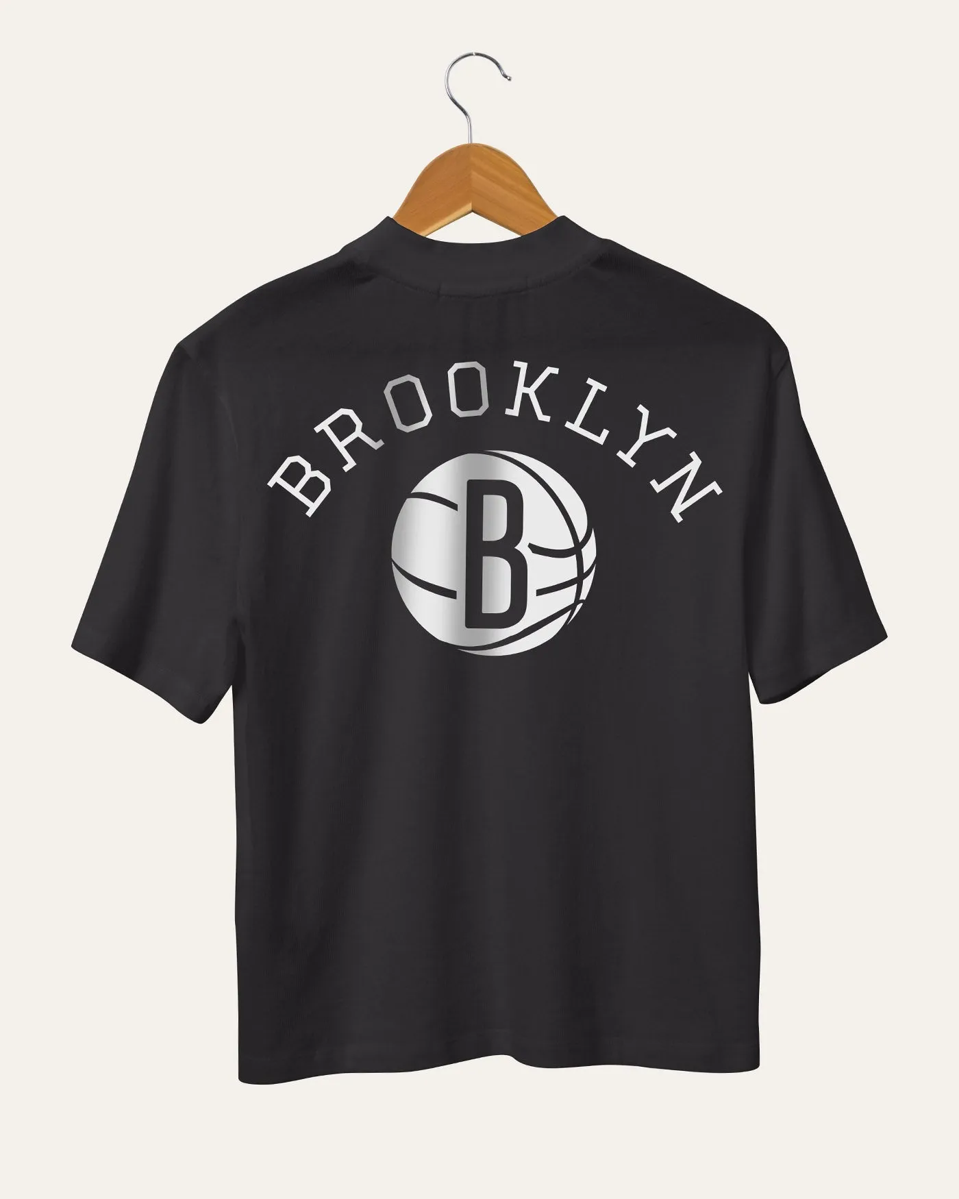 Women's NBA Brooklyn Nets Mock Neck Tee sold by Junk Food Clothing product image thumbnail 2