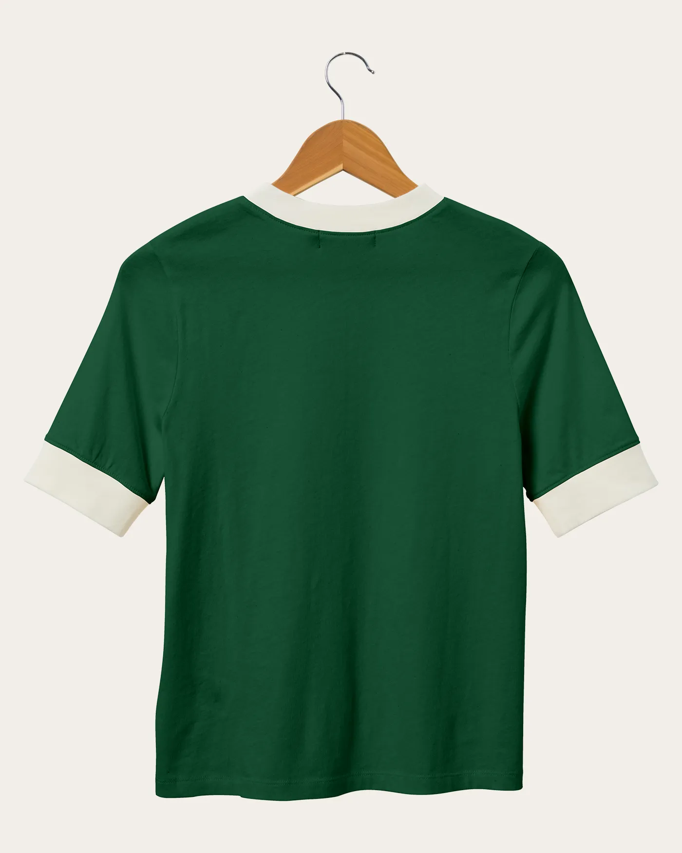 Women's NFL Green Bay Packers Slim Ringer Tee sold by Junk Food Clothing product image thumbnail 3