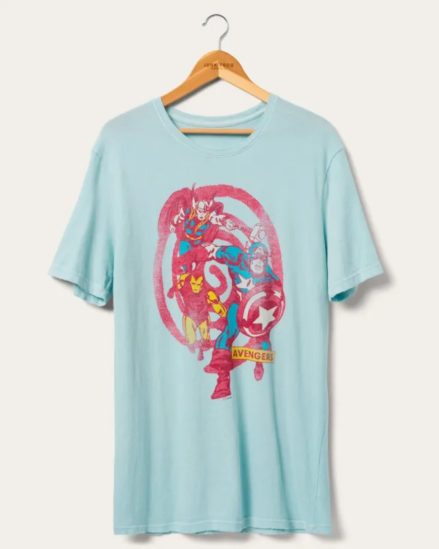 Marvel The Avengers Vintage Tee sold by Junk Food Clothing
