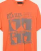 The Beatles Fab Four Live Vintage Tee sold by Junk Food Clothing