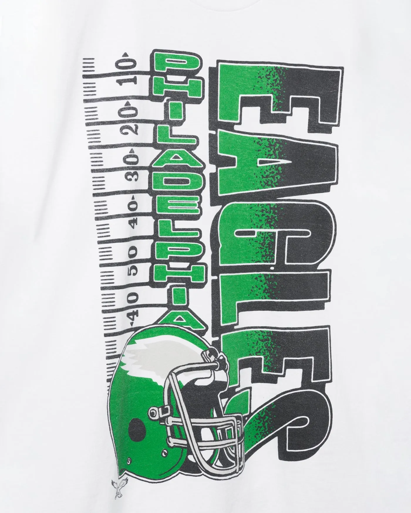 Philadelphia Eagles Yardage Flea Market Tee sold by Junk Food Clothing product image thumbnail 5