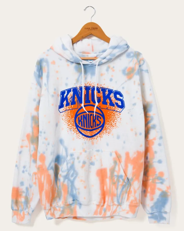 NBA New York Knicks Tie Dye Hoodie sold by Junk Food Clothing