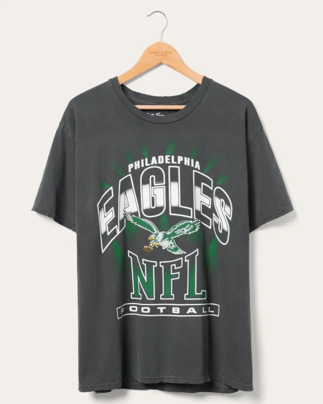 Philadelphia Eagles Chrome Flea Market Tee sold by Junk Food Clothing