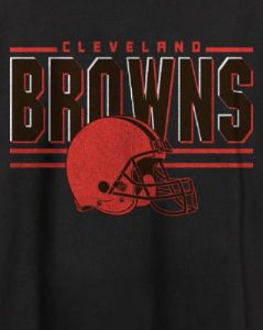 NFL Browns Slogan Fan Tee sold by Junk Food Clothing
