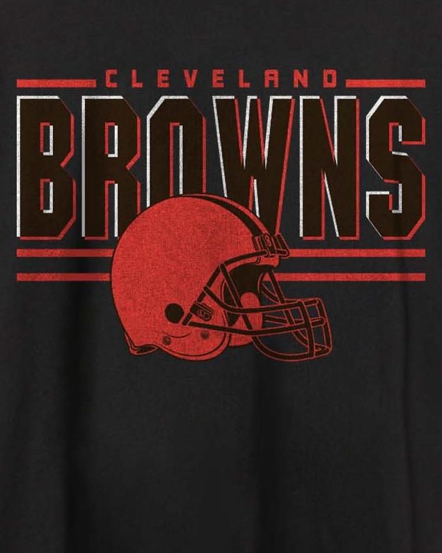 NFL Browns Slogan Fan Tee sold by Junk Food Clothing product image thumbnail 3