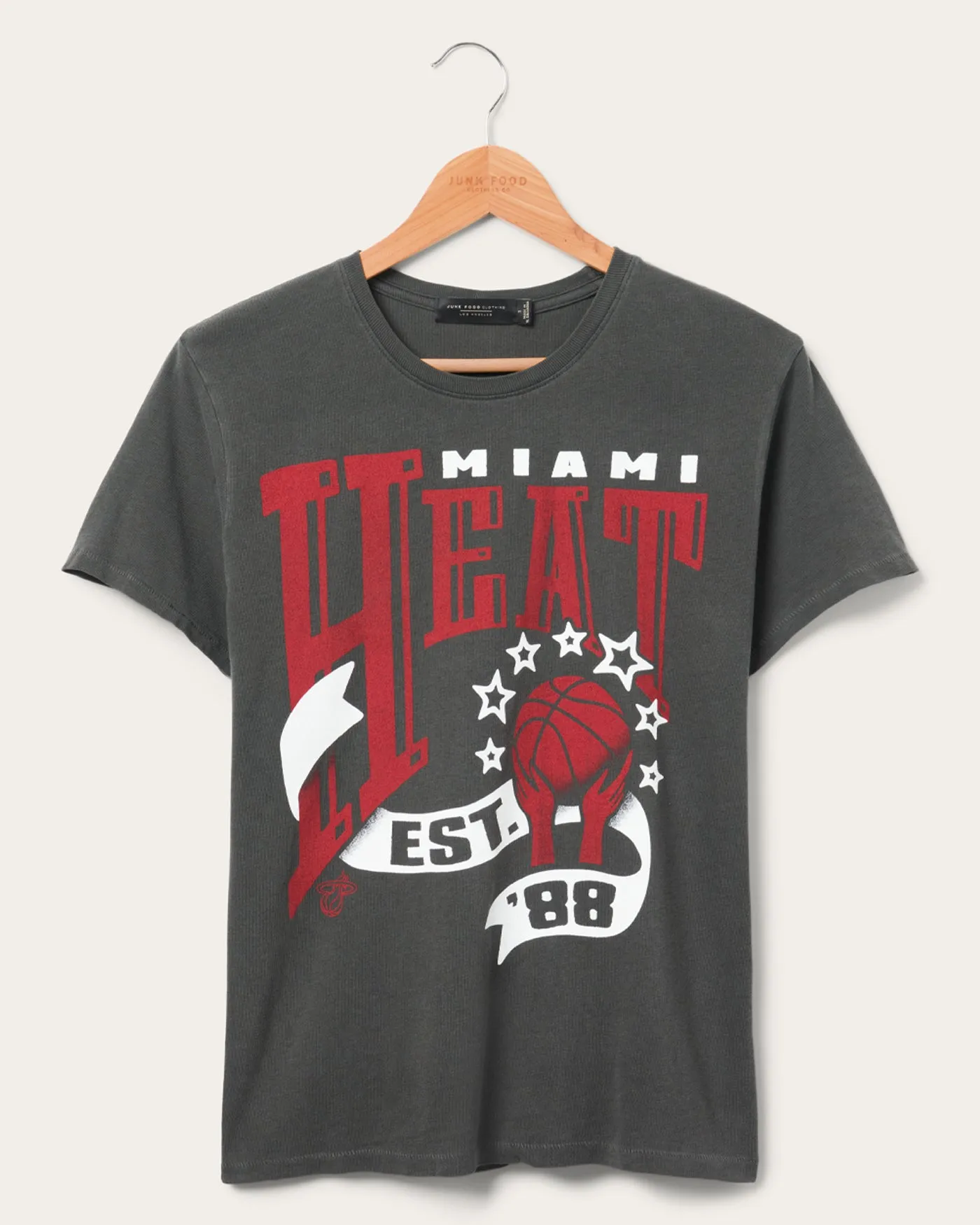 Women's Heat Banner Vintage Tee sold by Junk Food Clothing