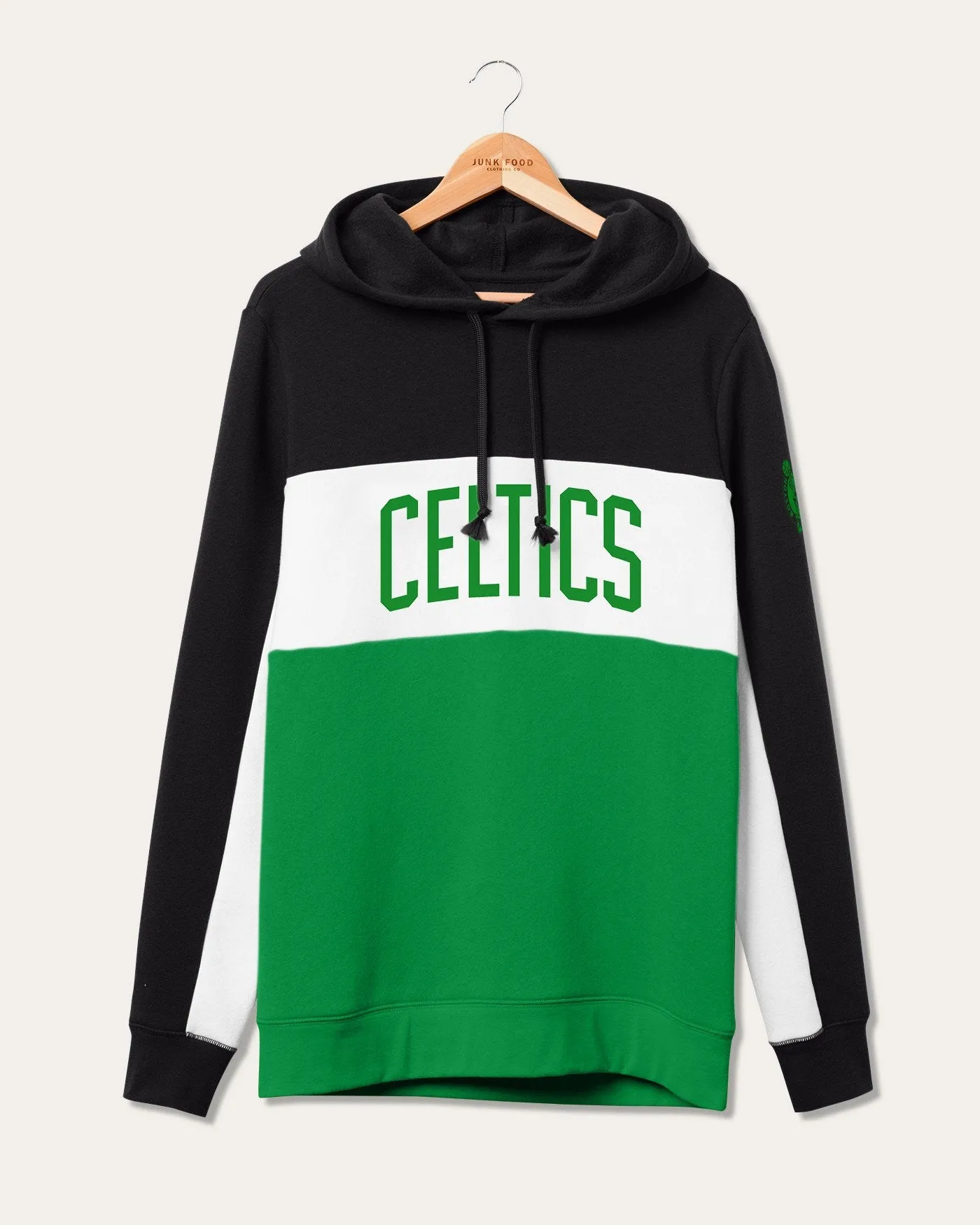 NBA Boston Celtics Colorblock Hoodie sold by Junk Food Clothing