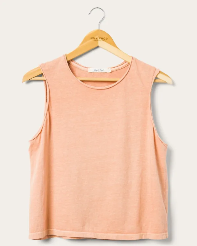 Women's Crop Muscle Tank sold by Junk Food Clothing