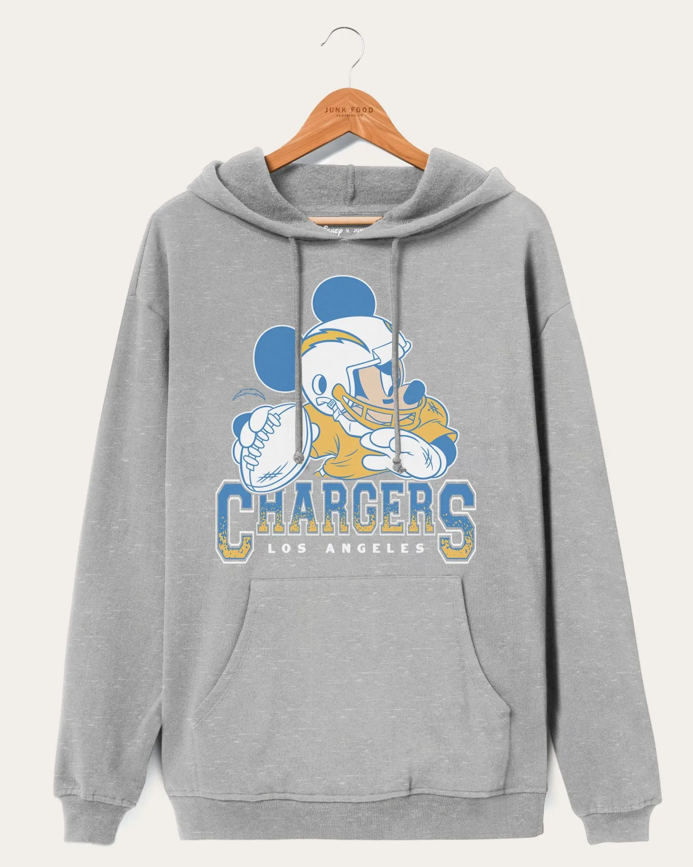 Chargers Mickey QB Hoodie sold by Junk Food Clothing