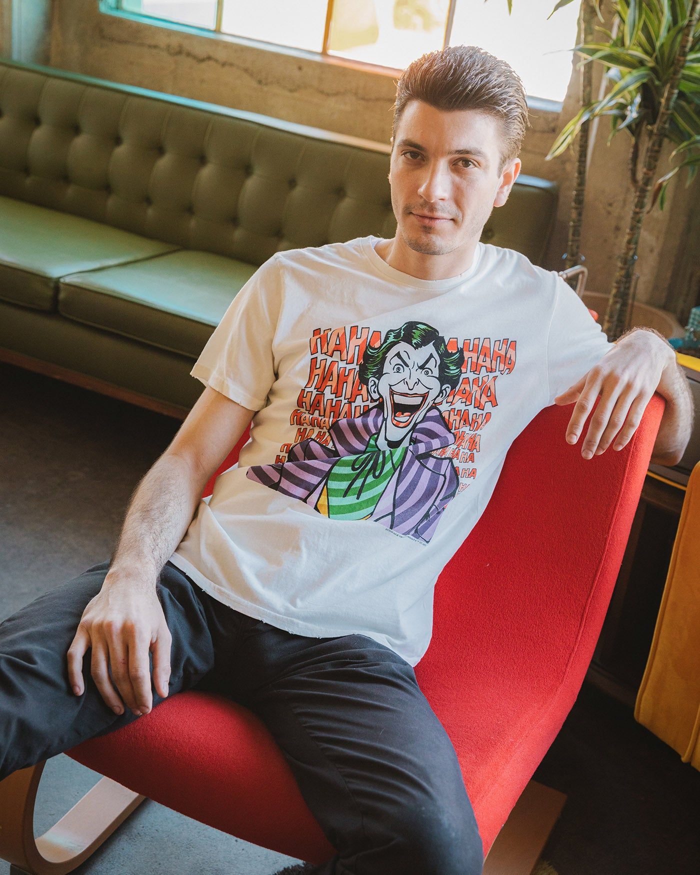 BATMAN™ The Joker Laugh Vintage Tee sold by Junk Food Clothing product image thumbnail 2