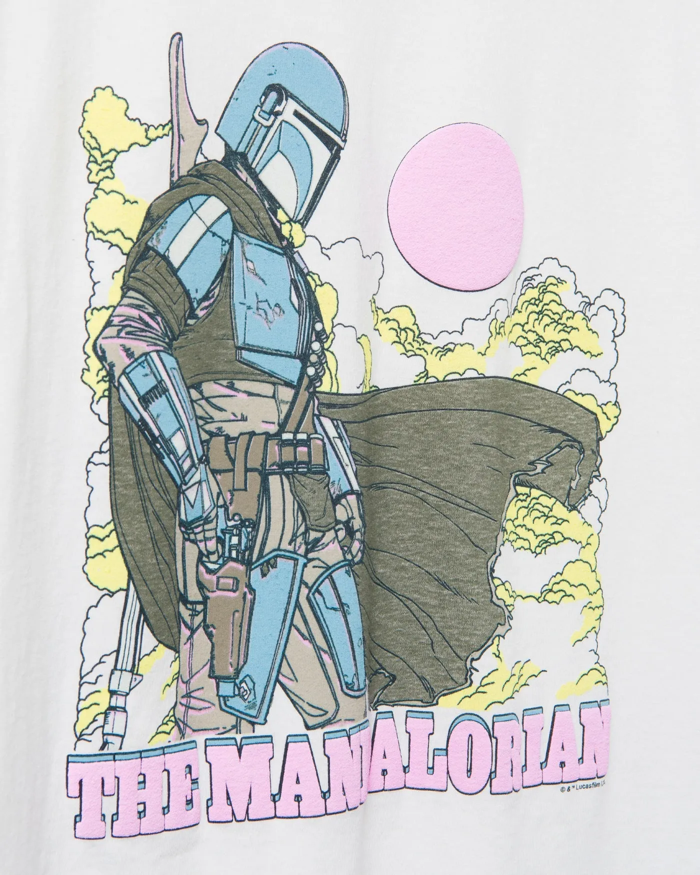 The Mandalorian Sky Flea Market Tee sold by Junk Food Clothing product image thumbnail 5