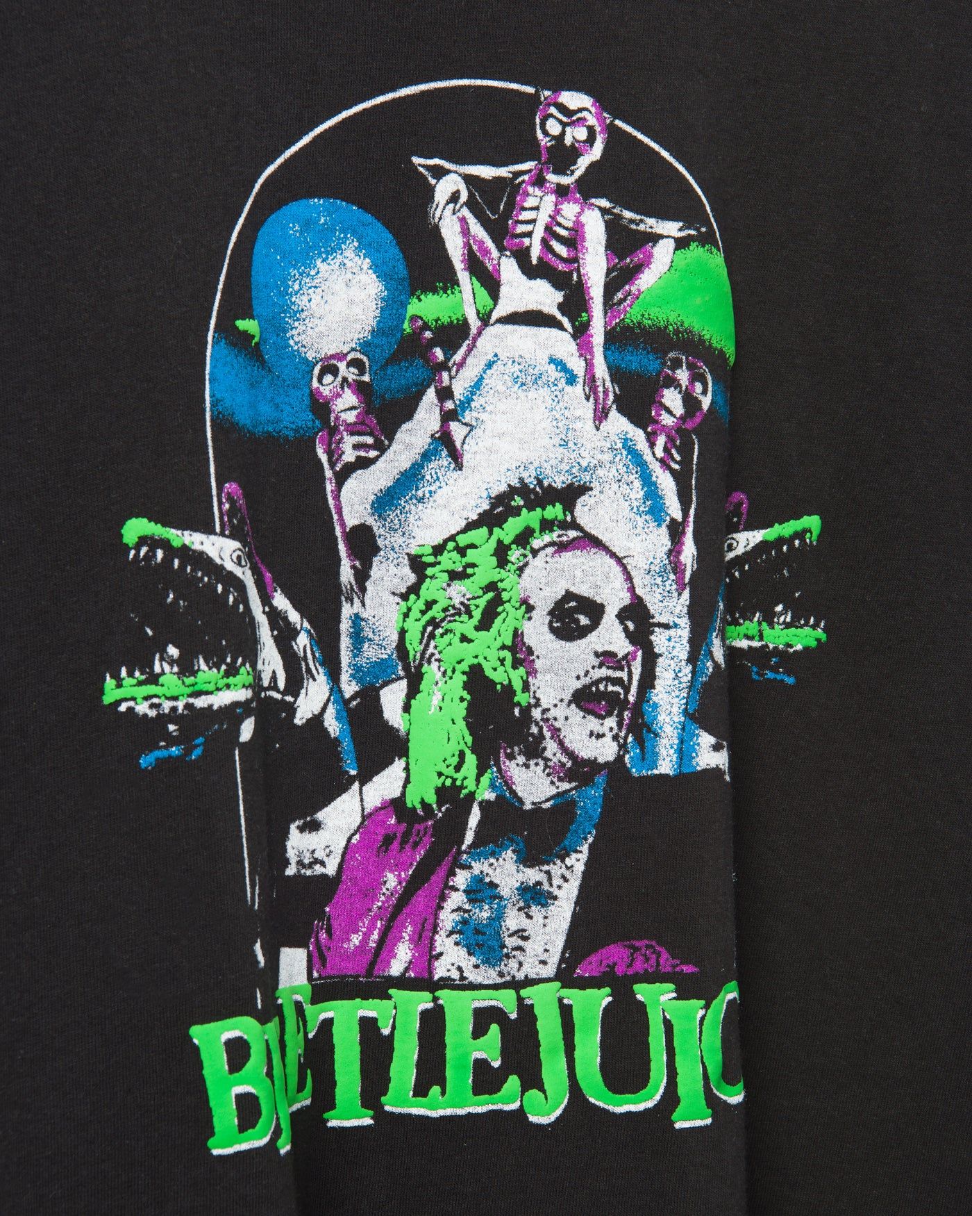 Beetlejuice Collage Flea Market Tee sold by Junk Food Clothing product image thumbnail 4