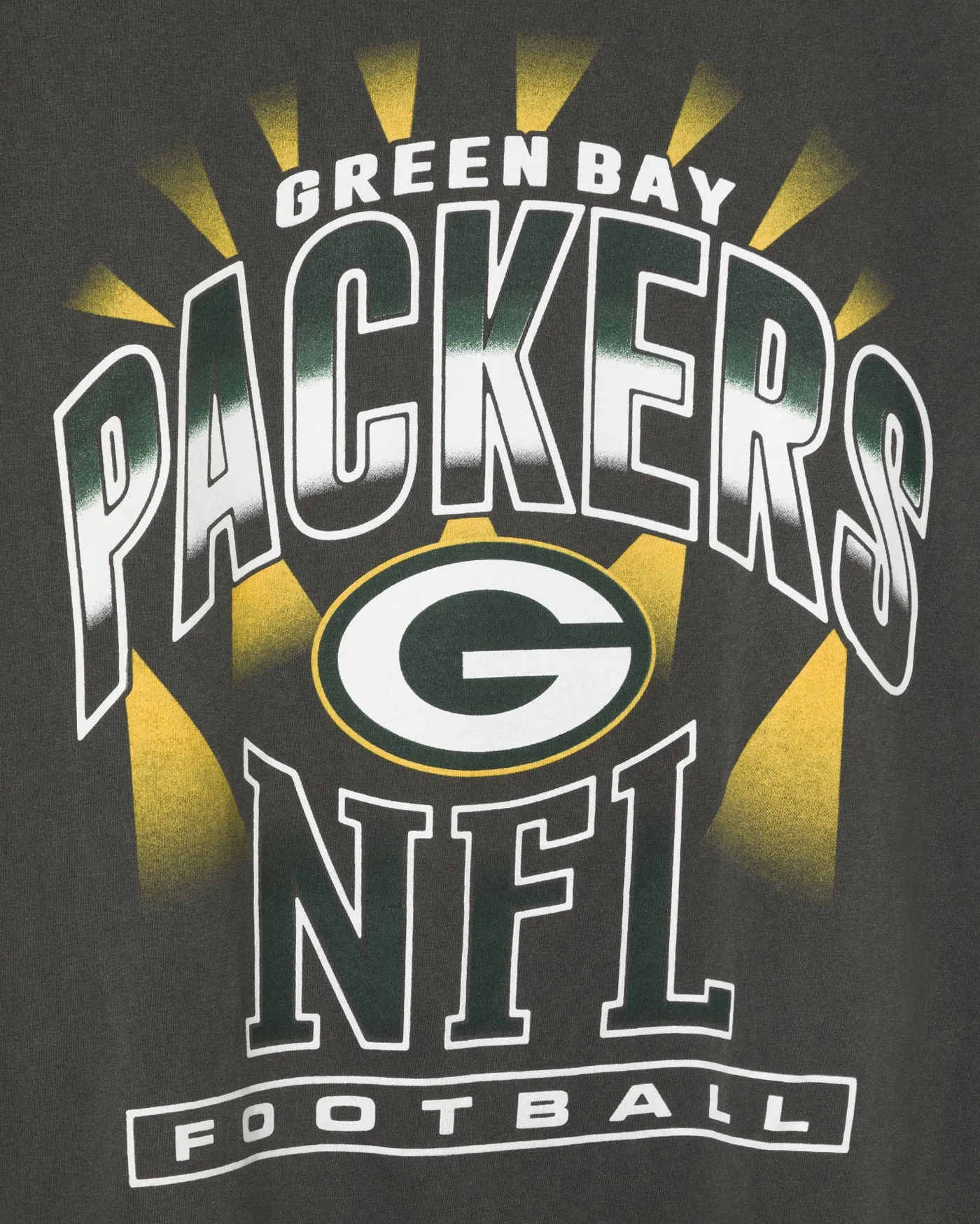 Green Bay Packers Chrome Flea Market Tee sold by Junk Food Clothing product image thumbnail 3
