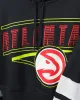 Women's Hawks Overtime Striped Fleece Hoodie sold by Junk Food Clothing