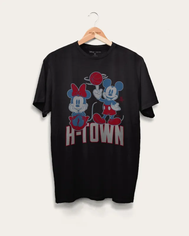 Unisex Rockets Mickey Minnie City Edition Tee sold by Junk Food Clothing