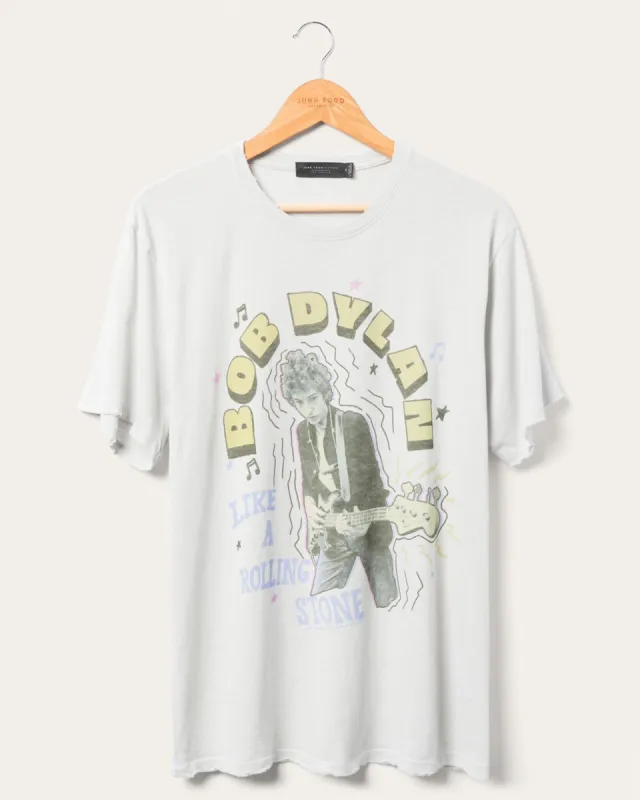 Bob Dylan Like A Rolling Stone Vintage Tee made by Junk Food Clothing