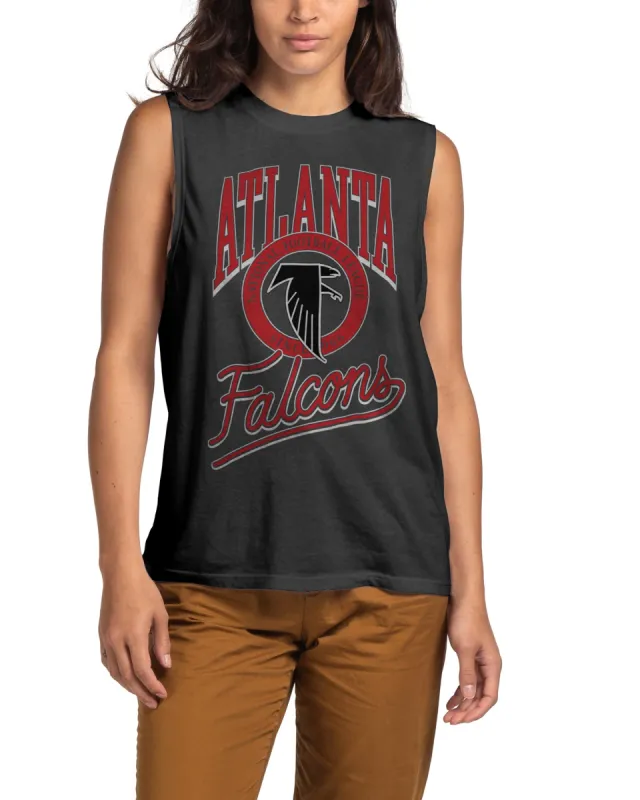 Women's Falcons Vintage Muscle Tank sold by Junk Food Clothing