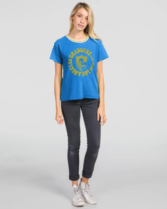 WOMENS CHARGERS KICKOFF CREW sold by Junk Food Clothing