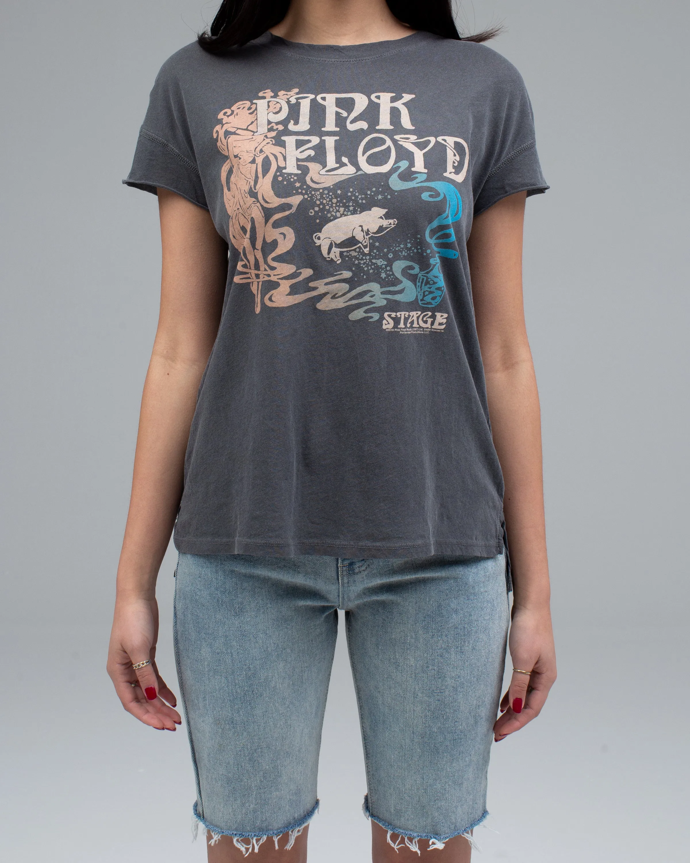 WOMENS PINK FLOYD STAGE EASY TEE sold by Junk Food Clothing product image thumbnail 4