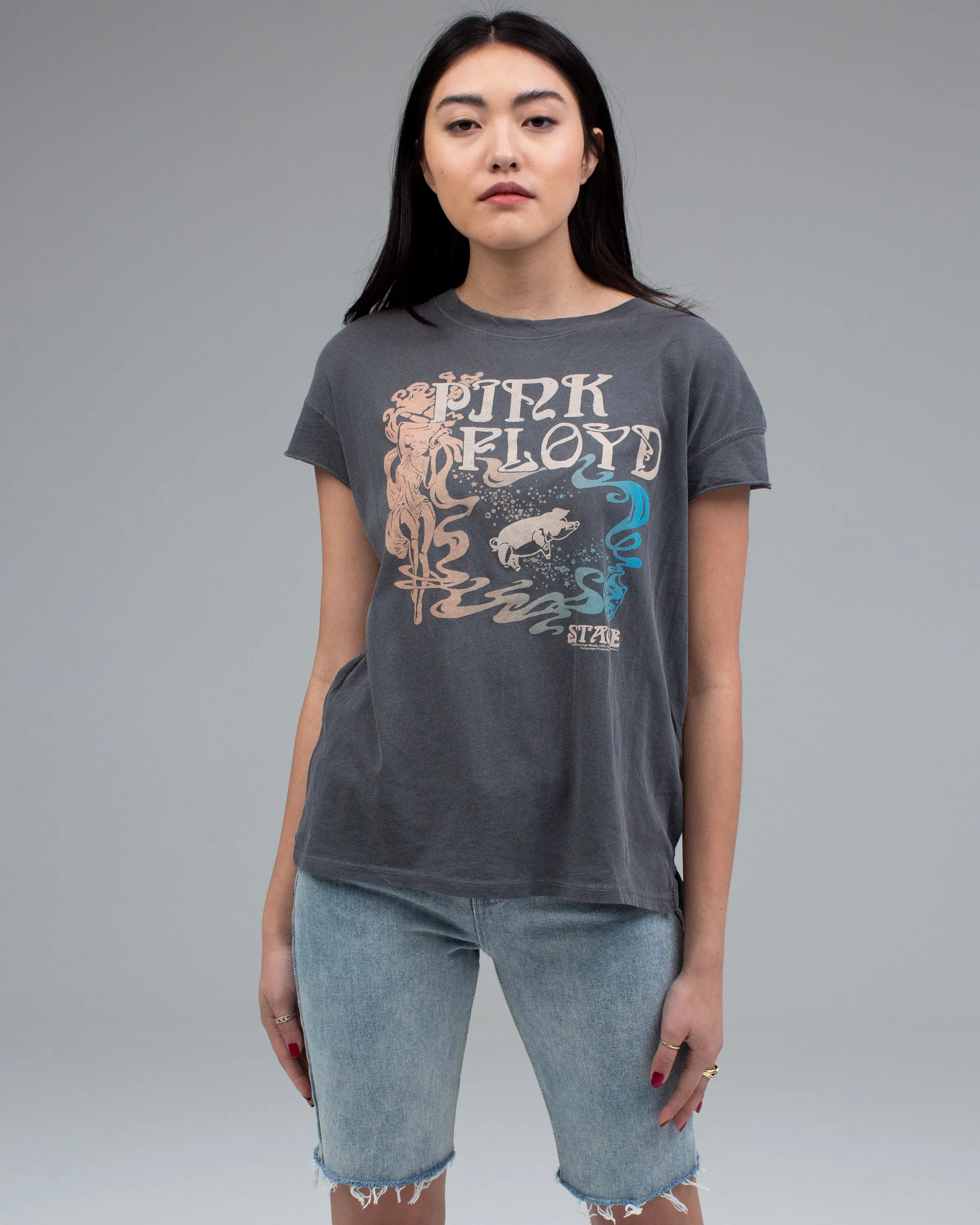 WOMENS PINK FLOYD STAGE EASY TEE sold by Junk Food Clothing