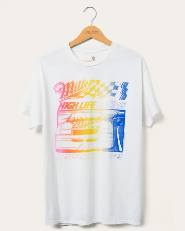 Miller High Life Racing Flea Market Tee sold by Junk Food Clothing