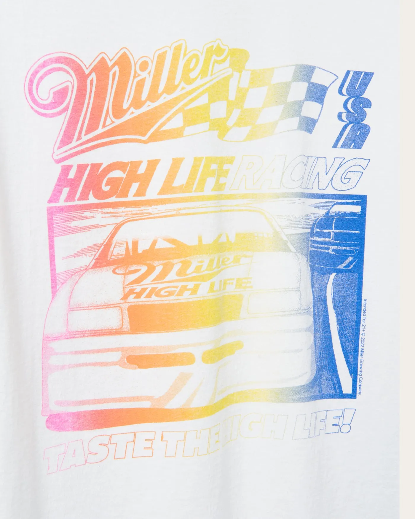 Miller High Life Racing Flea Market Tee sold by Junk Food Clothing product image thumbnail 5