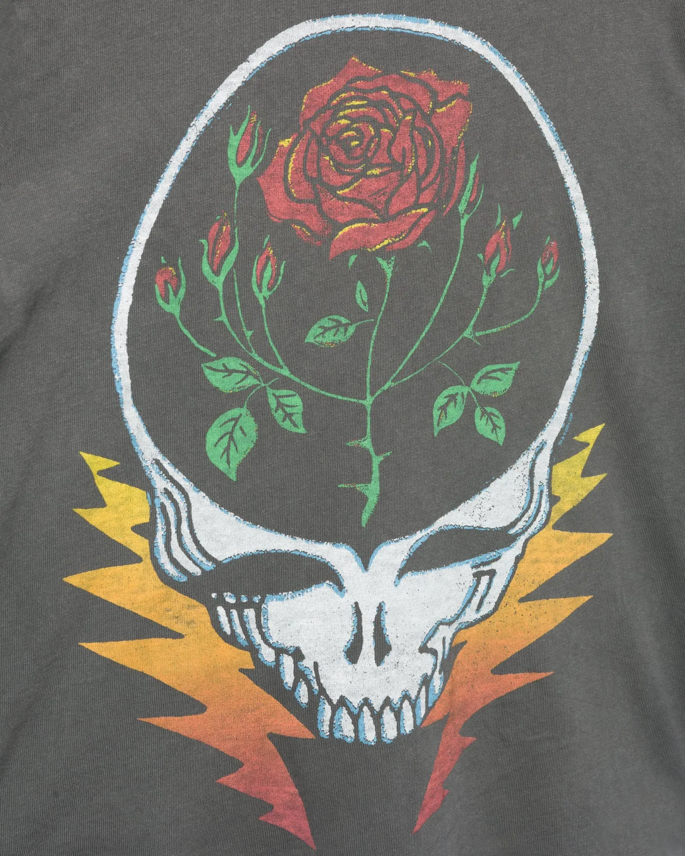 Women's Grateful Dead Roses and Bolts Vintage Tee sold by Junk Food Clothing product image thumbnail 4