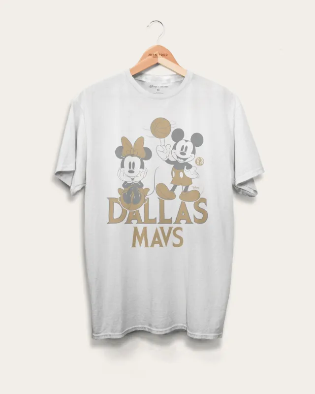 Unisex Mavericks Mickey Minnie City Edition Tee sold by Junk Food Clothing