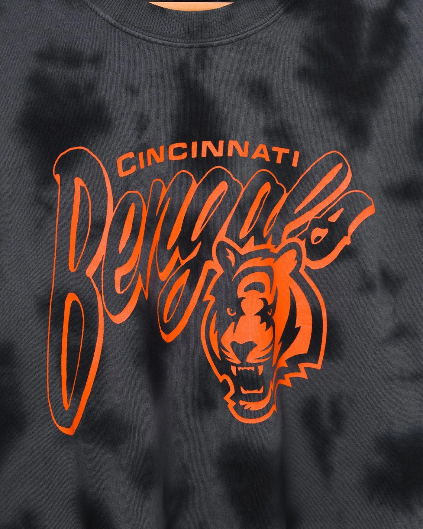 Women's Bengals Long Sleeve Loose Knit Crop sold by Junk Food Clothing product image thumbnail 3