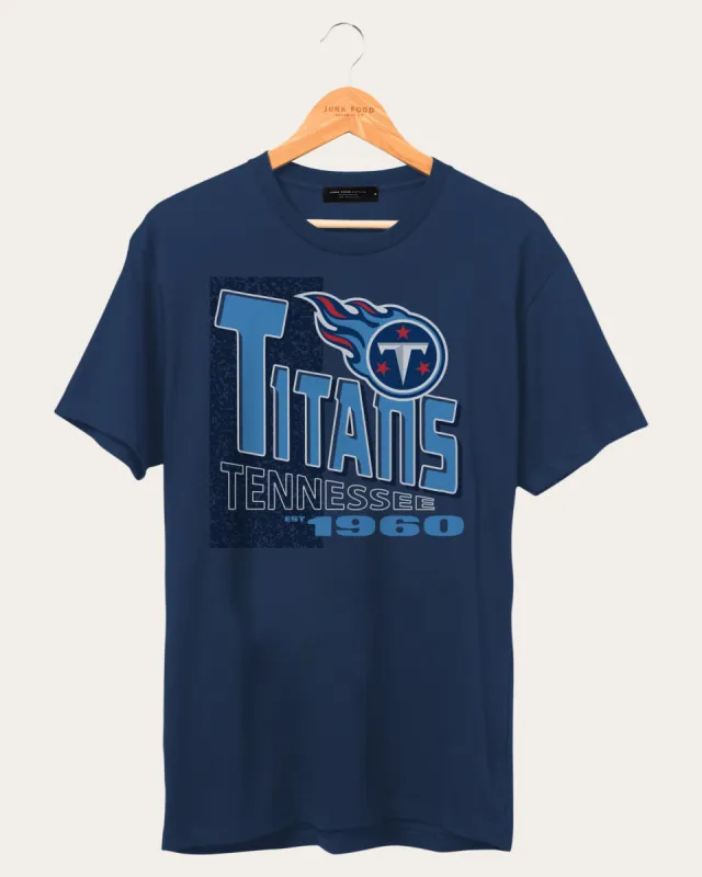 NFL Tennessee Titans Classic Tee sold by Junk Food Clothing