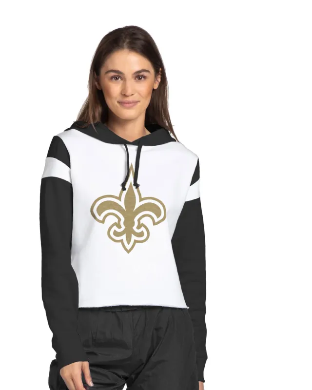 WOMENS SAINTS CROPPED HOODIE sold by Junk Food Clothing