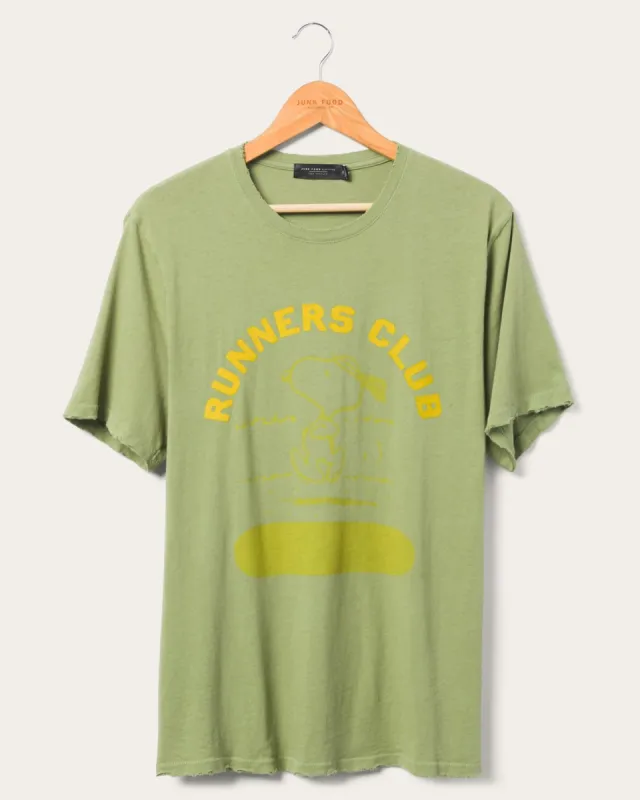 Peanuts Running Club Vintage Tee sold by Junk Food Clothing