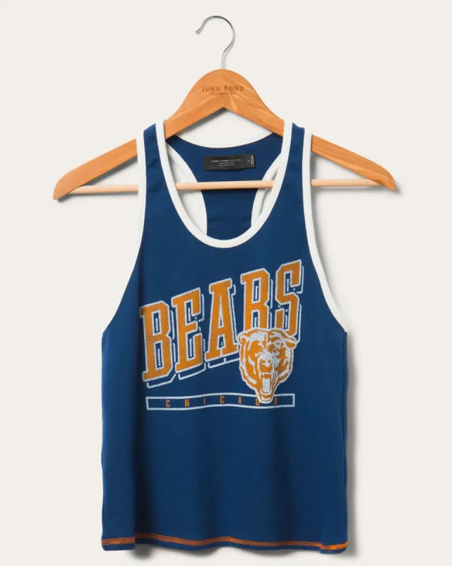 Womens Bears All Pro Racerback Tank made by Junk Food Clothing