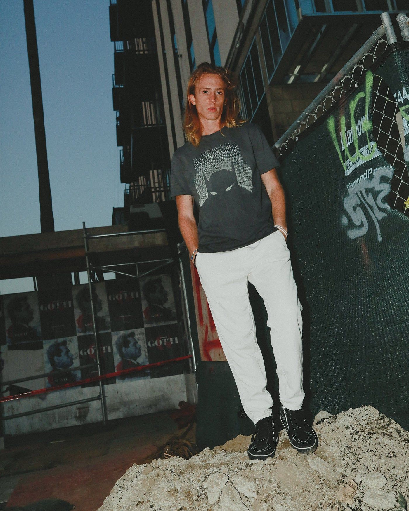 BATMAN™ Dark Knight Silhouettes Vintage Tee sold by Junk Food Clothing product image thumbnail 3