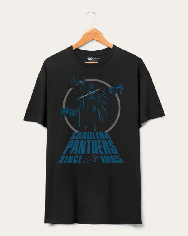 Panthers Star Wars™ Title Crawl Tee made by Junk Food Clothing