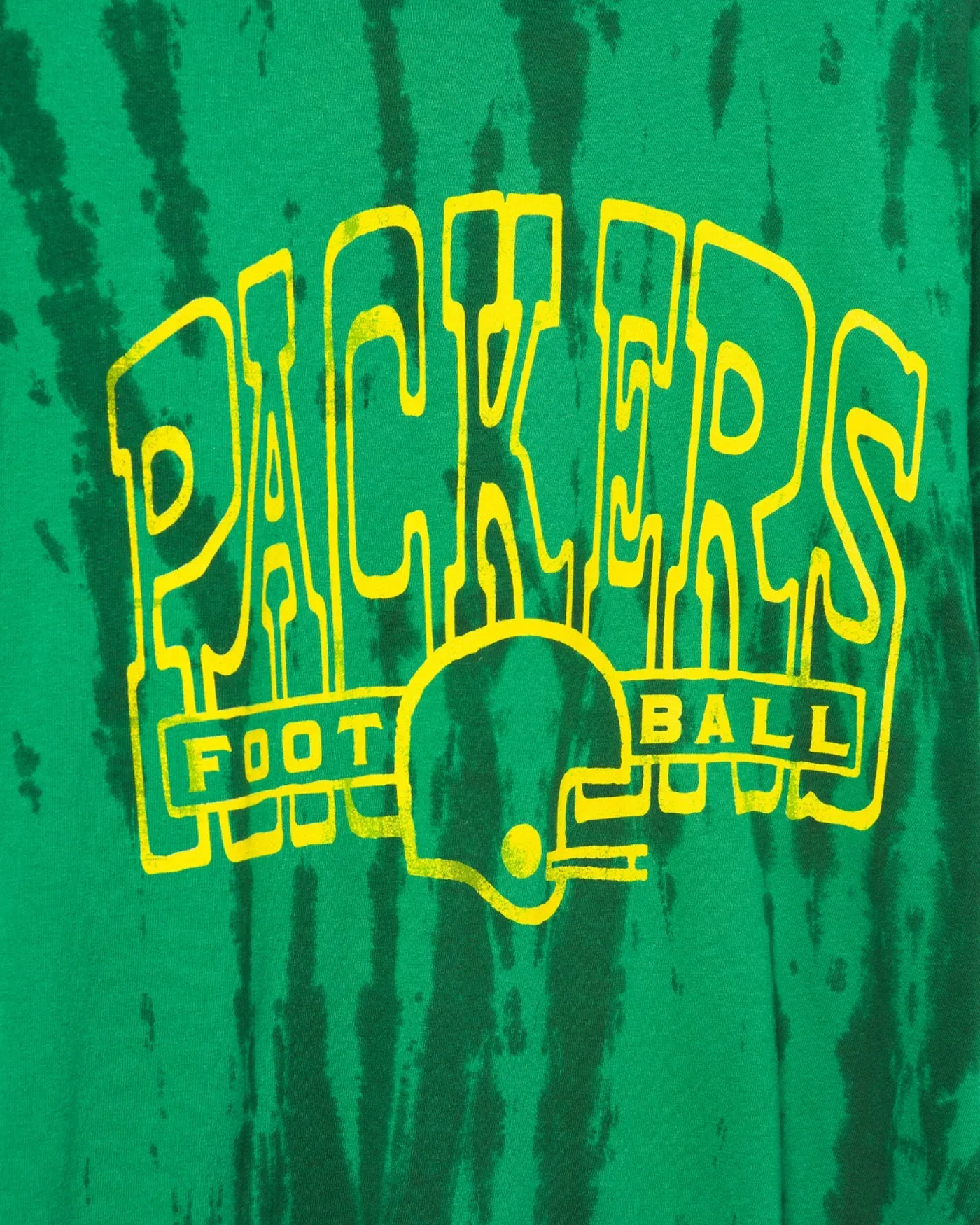 Packers Tie Dye Short Sleeve Tee sold by Junk Food Clothing product image thumbnail 3
