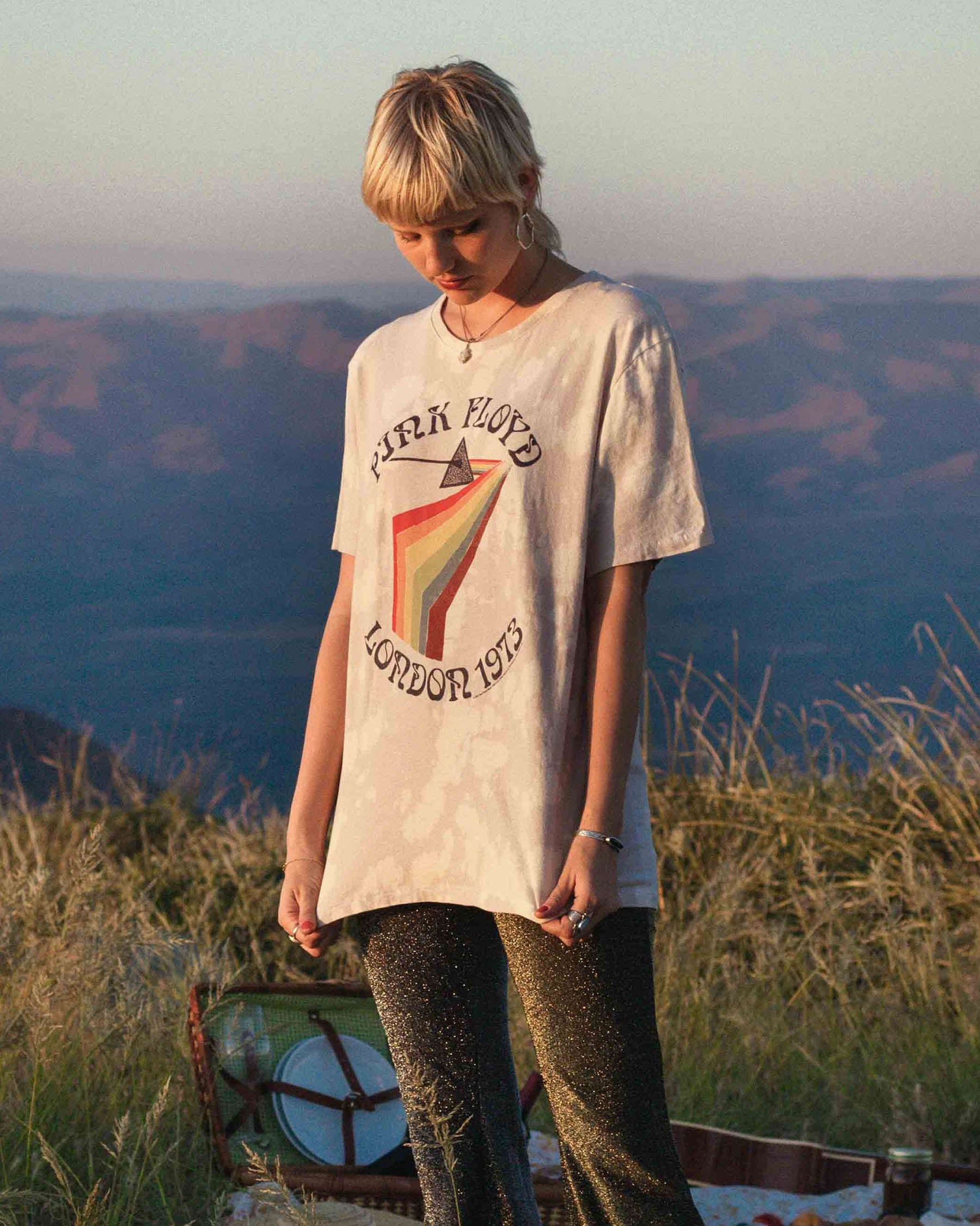 Women's Pink Floyd London Vintage Tee sold by Junk Food Clothing product image thumbnail 4