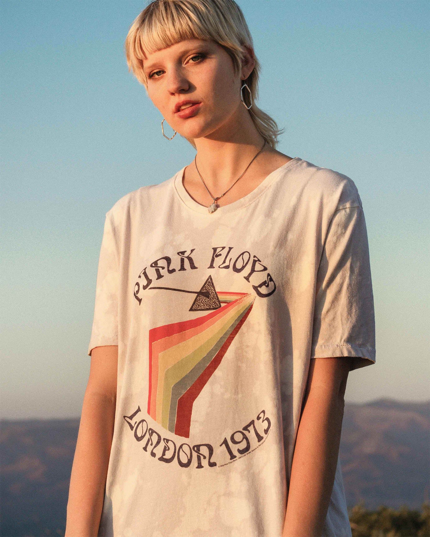 Women's Pink Floyd London Vintage Tee sold by Junk Food Clothing