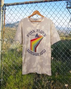 Women's Pink Floyd London Vintage Tee sold by Junk Food Clothing