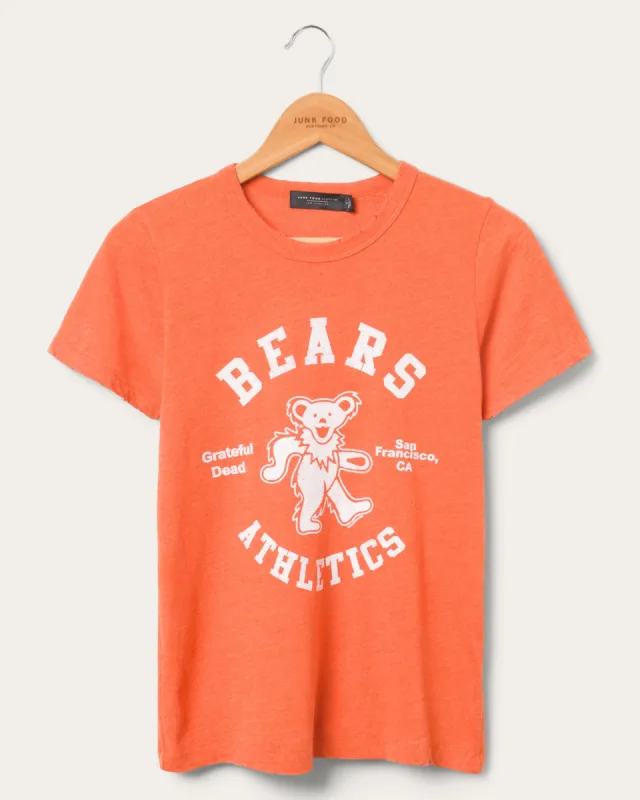 Women's Grateful Dead Bears Athletic Original Tee sold by Junk Food Clothing