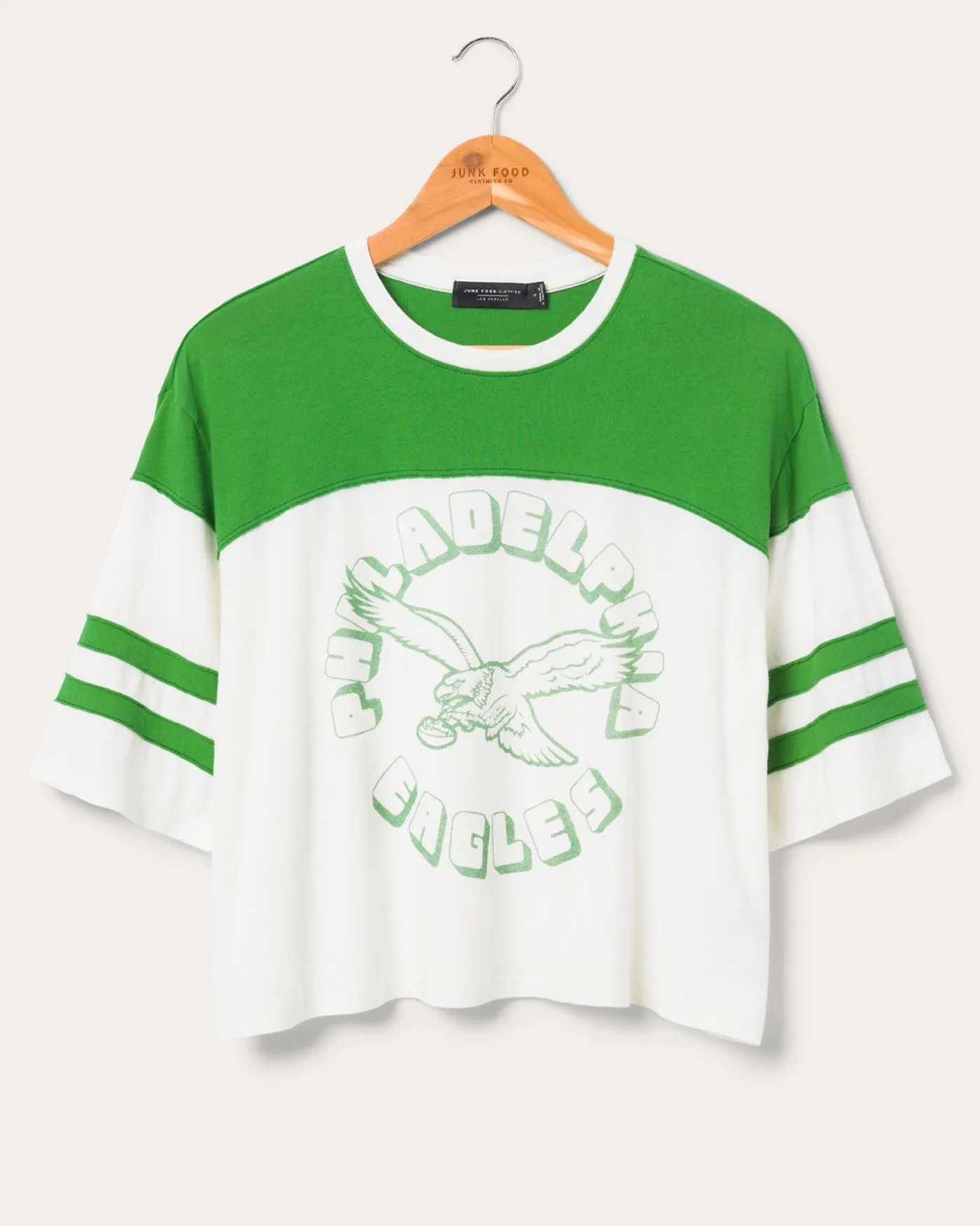 Womens Eagles Hail Mary Tee sold by Junk Food Clothing
