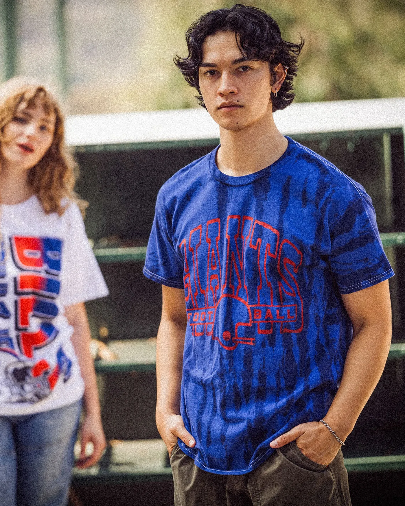 Giants Tie Dye Short Sleeve Tee sold by Junk Food Clothing product image thumbnail 2