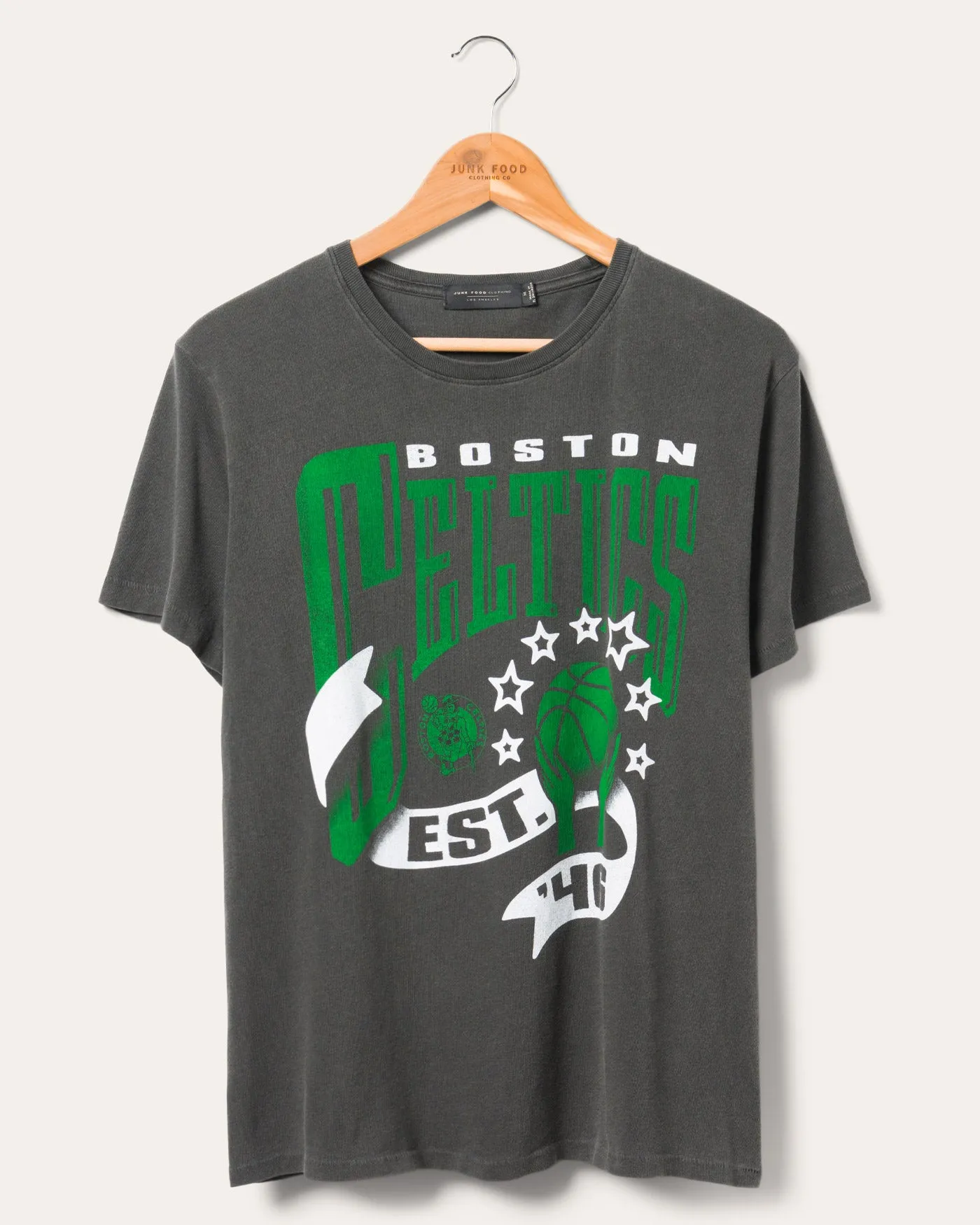 Women's Celtics Banner Vintage Tee sold by Junk Food Clothing