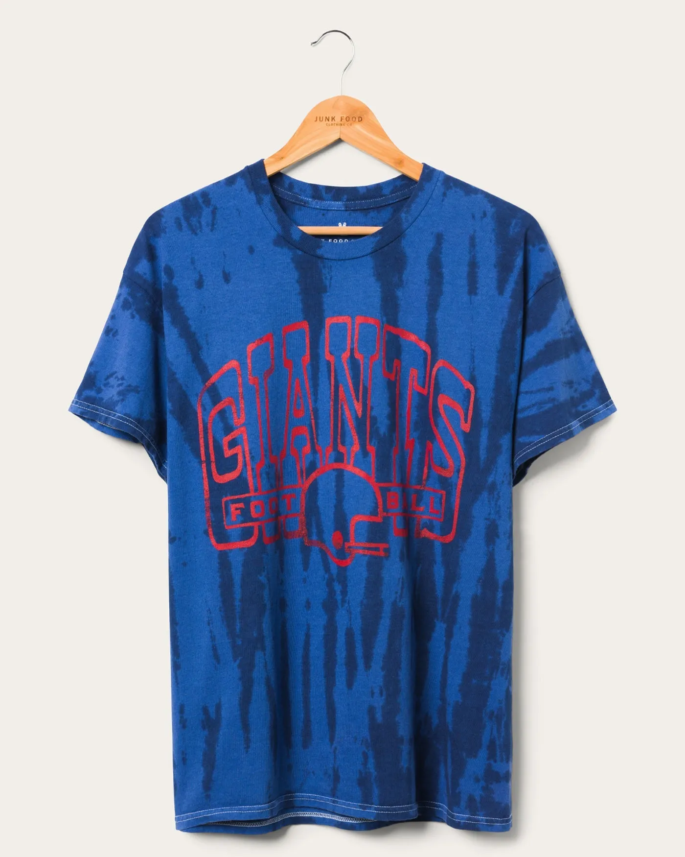 Giants Tie Dye Short Sleeve Tee sold by Junk Food Clothing