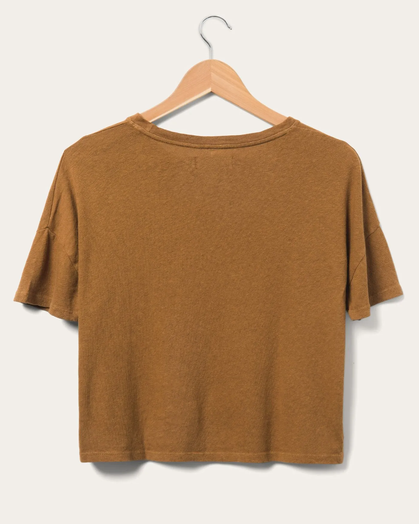Women's Linen Crop Tee sold by Junk Food Clothing product image thumbnail 4