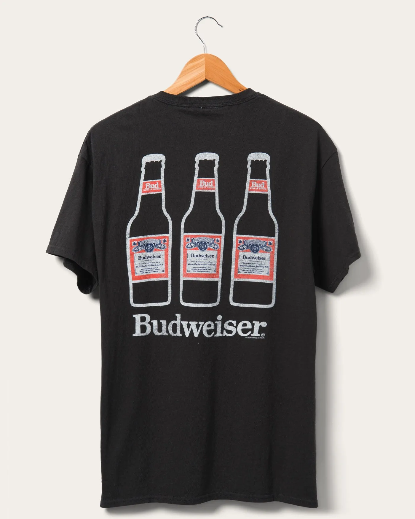 Budweiser Bottles Flea Market Tee sold by Junk Food Clothing product image thumbnail 2