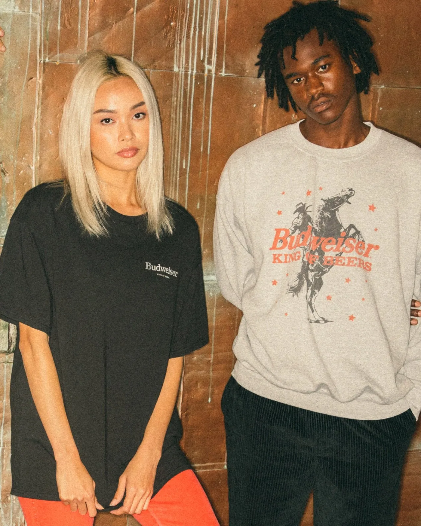 Budweiser Bottles Flea Market Tee sold by Junk Food Clothing product image thumbnail 4