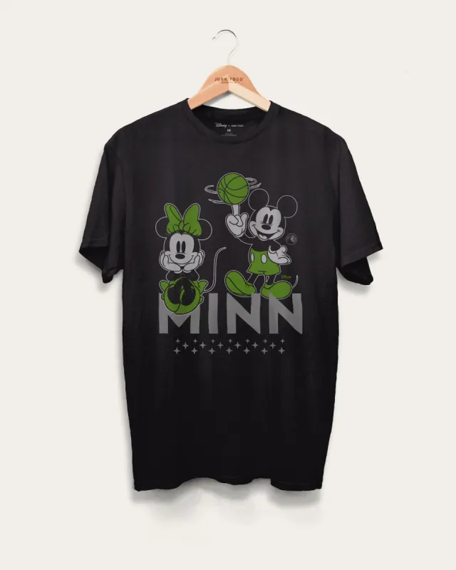 Unisex Timberwolves Mickey Minnie City Edition Tee sold by Junk Food Clothing