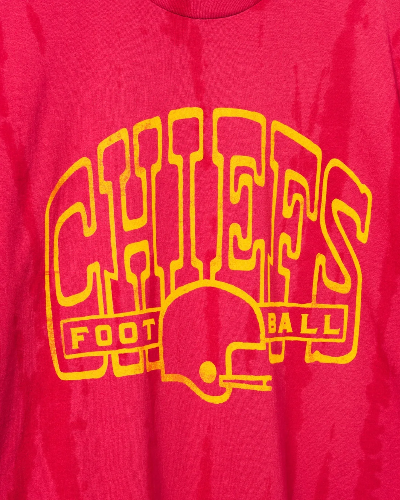 Kansas City Chiefs Tie Dye Short Sleeve Tee sold by Junk Food Clothing product image thumbnail 3