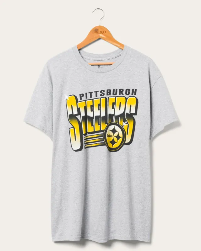 Steelers Chrome Flea Market Tee sold by Junk Food Clothing